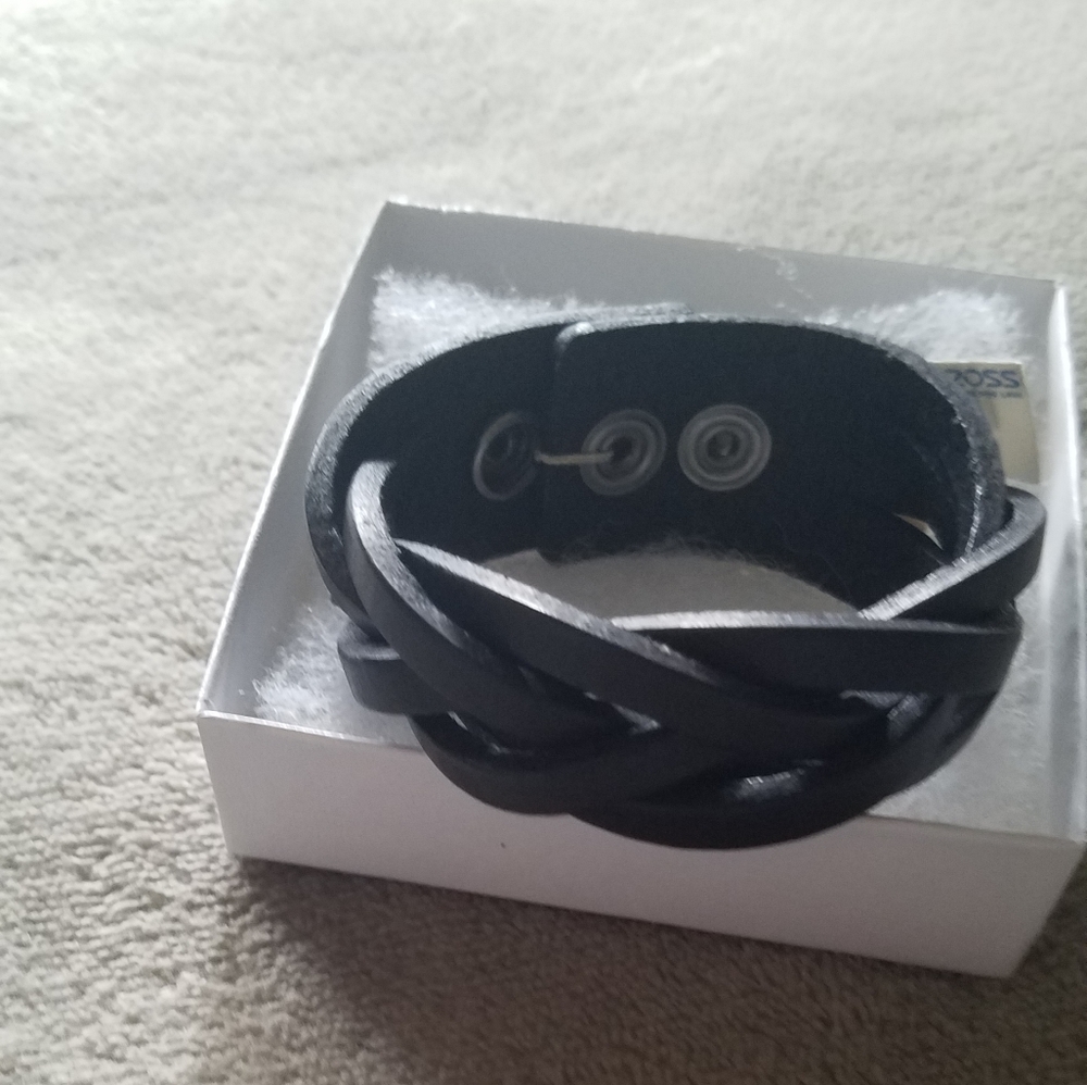 Fossil braided bracelet